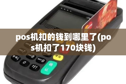 pos机扣的钱到哪里了(pos机扣了170块钱)