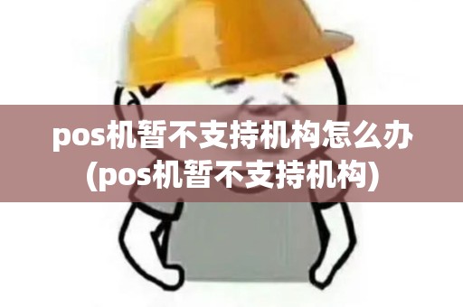 pos机暂不支持机构怎么办(pos机暂不支持机构)