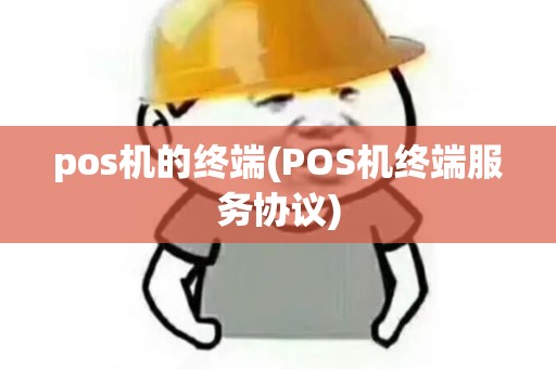 pos机的终端(POS机终端服务协议)