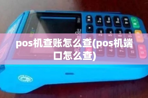 pos机查账怎么查(pos机端口怎么查)