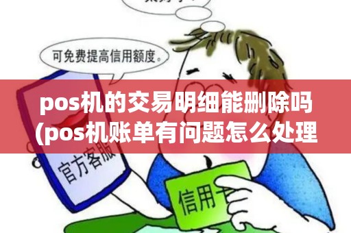 pos机的交易明细能删除吗(pos机账单有问题怎么处理)