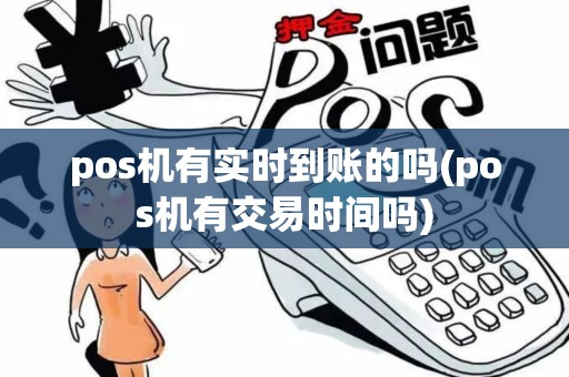 pos机有实时到账的吗(pos机有交易时间吗)