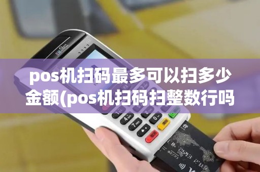 pos机扫码最多可以扫多少金额(pos机扫码扫整数行吗)