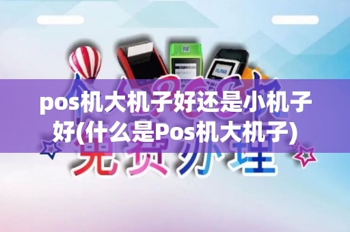pos机大机子好还是小机子好(什么是Pos机大机子)