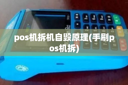 pos机拆机自毁原理(手刷pos机拆)