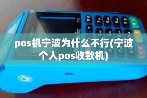 pos机宁波为什么不行(宁波个人pos收款机)