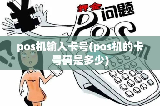 pos机输入卡号(pos机的卡号码是多少)