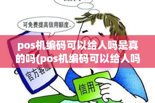 pos机编码可以给人吗是真的吗(pos机编码可以给人吗)