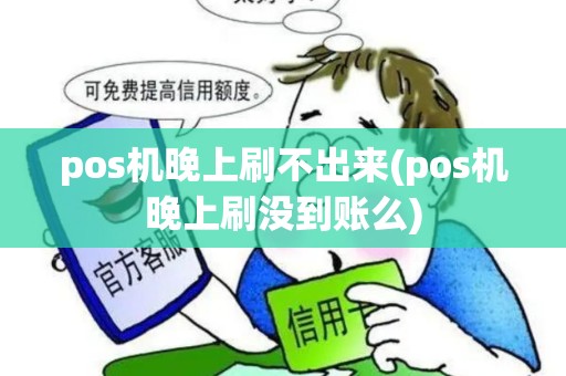 pos机晚上刷不出来(pos机晚上刷没到账么)