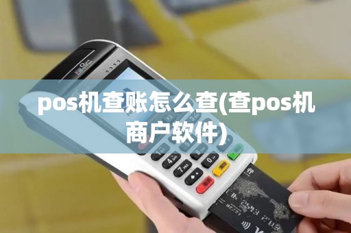 pos机查账怎么查(查pos机商户软件)