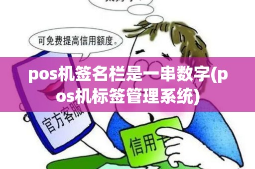 pos机签名栏是一串数字(pos机标签管理系统)