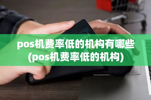 pos机费率低的机构有哪些(pos机费率低的机构)