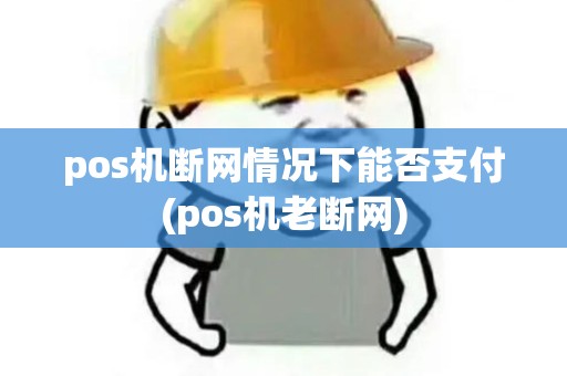 pos机断网情况下能否支付(pos机老断网)