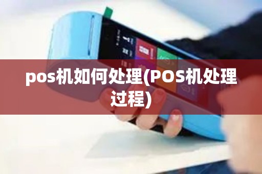 pos机如何处理(POS机处理过程)