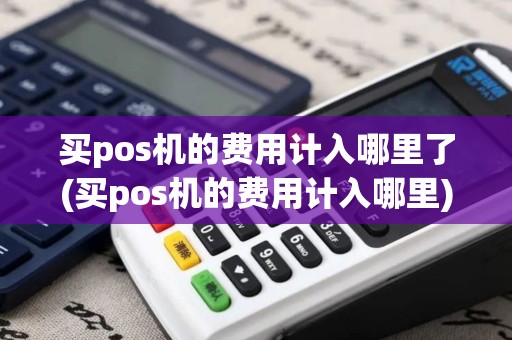 买pos机的费用计入哪里了(买pos机的费用计入哪里)