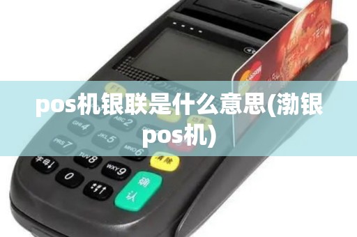 pos机银联是什么意思(渤银pos机)