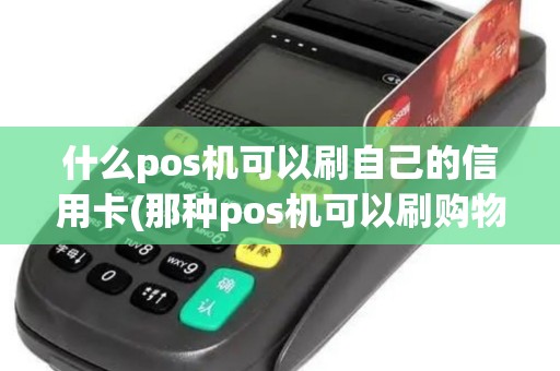 什么pos机可以刷自己的信用卡(那种pos机可以刷购物卡)