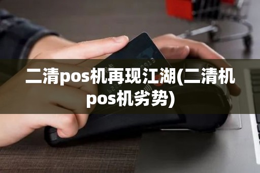 二清pos机再现江湖(二清机pos机劣势)