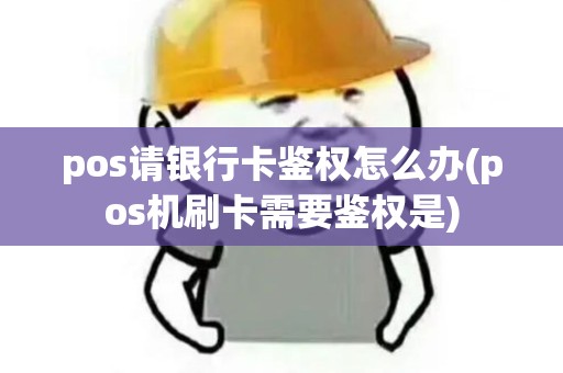 pos请银行卡鉴权怎么办(pos机刷卡需要鉴权是)