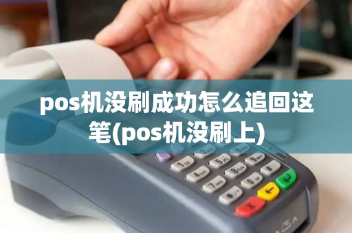 pos机没刷成功怎么追回这笔(pos机没刷上)
