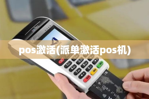 pos激活(派单激活pos机)