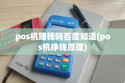 pos机赚钱吗百度知道(pos机挣钱原理)