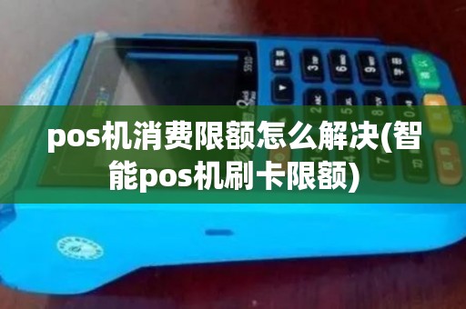 pos机消费限额怎么解决(智能pos机刷卡限额)