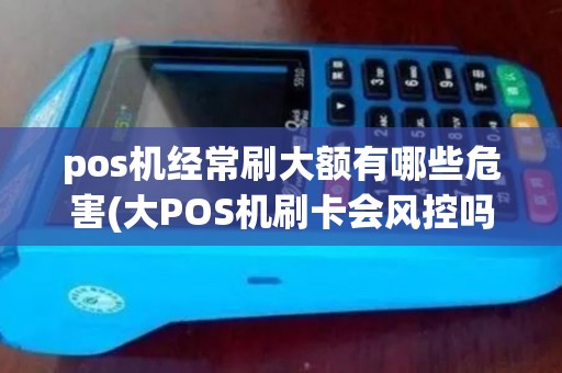pos机经常刷大额有哪些危害(大POS机刷卡会风控吗)