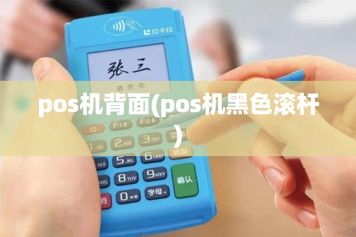 pos机背面(pos机黑色滚杆)