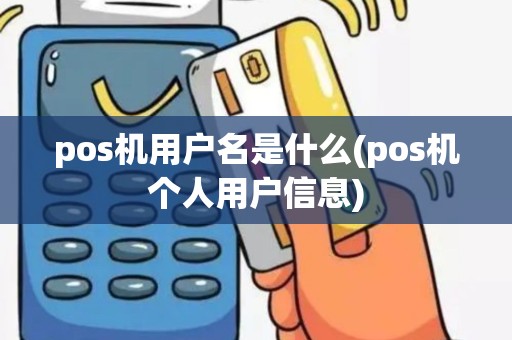 pos机用户名是什么(pos机个人用户信息)