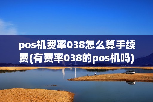 pos机费率038怎么算手续费(有费率038的pos机吗)