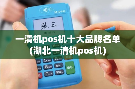 一清机pos机十大品牌名单(湖北一清机pos机)
