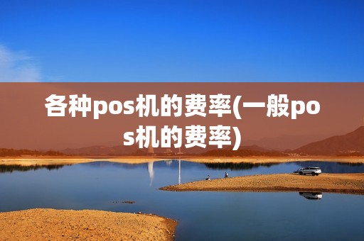 各种pos机的费率(一般pos机的费率)