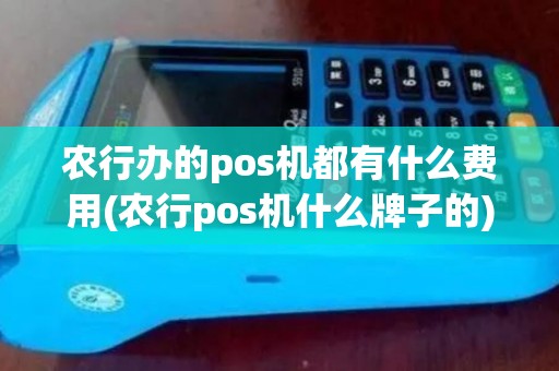 农行办的pos机都有什么费用(农行pos机什么牌子的)