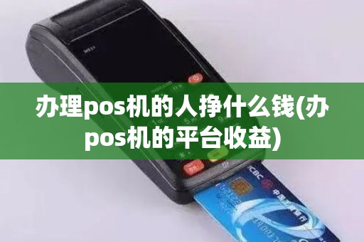 办理pos机的人挣什么钱(办pos机的平台收益)
