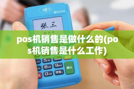 pos机销售是做什么的(pos机销售是什么工作)