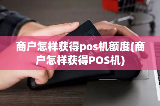 商户怎样获得pos机额度(商户怎样获得POS机)