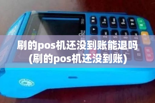 刷的pos机还没到账能退吗(刷的pos机还没到账)