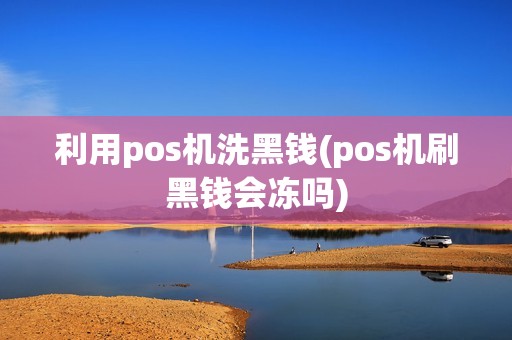 利用pos机洗黑钱(pos机刷黑钱会冻吗)
