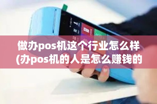 做办pos机这个行业怎么样(办pos机的人是怎么赚钱的)