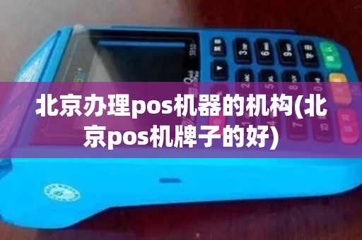 北京办理pos机器的机构(北京pos机牌子的好)