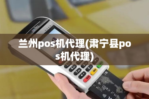 兰州pos机代理(肃宁县pos机代理)