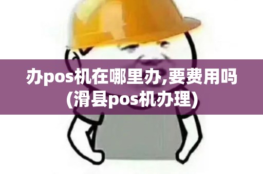 办pos机在哪里办,要费用吗(滑县pos机办理)