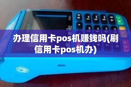 办理信用卡pos机赚钱吗(刷信用卡pos机办)