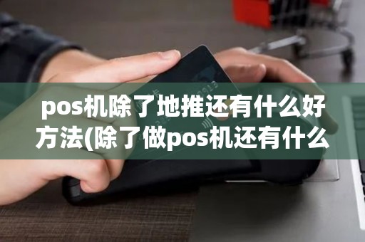 pos机除了地推还有什么好方法(除了做pos机还有什么赚钱)
