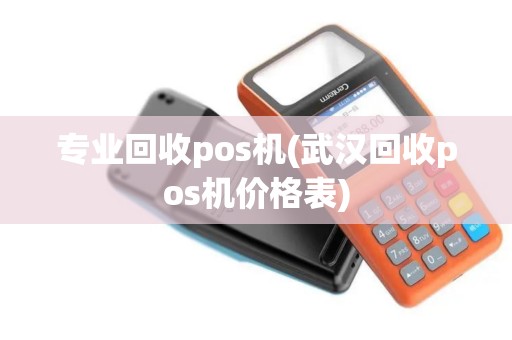 专业回收pos机(武汉回收pos机价格表)