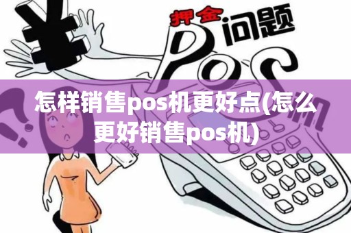 怎样销售pos机更好点(怎么更好销售pos机)
