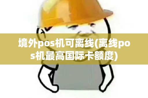 境外pos机可离线(离线pos机最高国际卡额度)