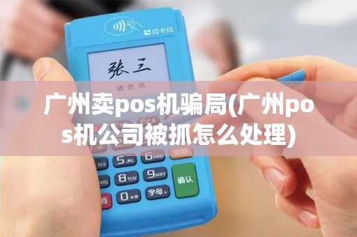 广州卖pos机骗局(广州pos机公司被抓怎么处理)