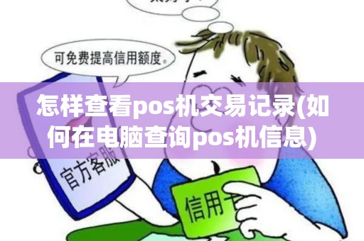 怎样查看pos机交易记录(如何在电脑查询pos机信息)